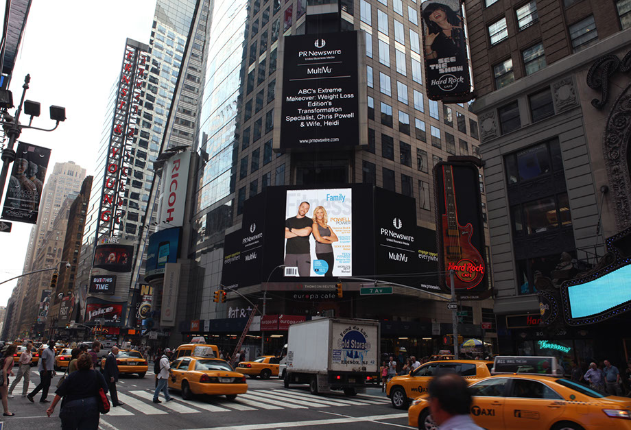 Rob Sims Photographer Times Square Reuters Billboard